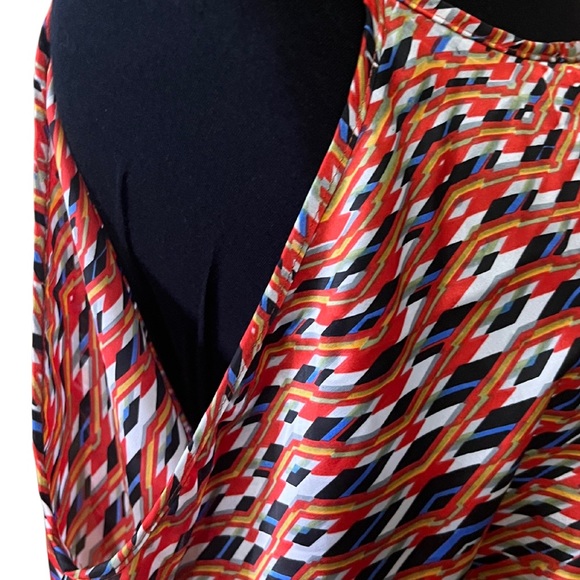 Geometric Print Tunic Top/Mini Dress - Picture 7 of 13